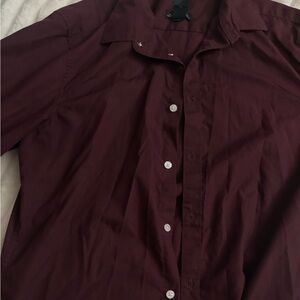 H&M Deep Red Shirt